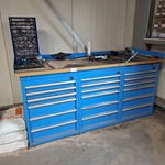 Werkbank met diverse gereedschap Datona