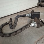 Uitlaat afvoerslang voor 2 uitlaten