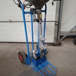 Steekwagen op luchtbanden