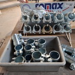 Partij uitlaatklemmen