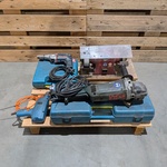 5x Divers elektrisch gereedschap, o.a. Makita, Metabo & Creusen