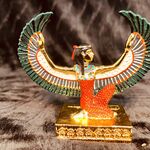 Egyptische godin kunstgouden beeld