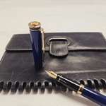 Elysee Capitol 18kt GP vulpen inclusief leren Claudio Ferrici notitieb