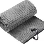 Ca. 93x Golf handdoek grijs