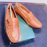 Cavalli Struisvogel leren herenschoenen – Maat 8