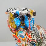 Nasa bulldog sculptuur