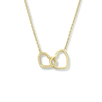 Marie Celeste ketting hartjes 40 – 42 – 44 cm – Goud