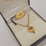 Valentino goldplated pendant collier – Inclusief doos