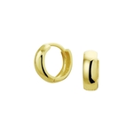 Marie Celeste klapoorringen – 10 mm – Goud