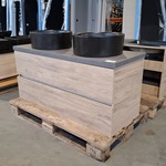 Badmeubel, Solar, Eiken