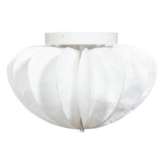 WOOOD Dalia Plafondlamp  Papier  Wit  28×40 cm