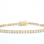 Gouden armband met diamanten 5.40 carat