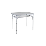 Bo-Camp  Tafel  Premium  Koffermodel  90×60 cm Grijs