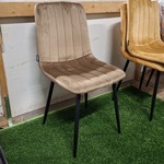 4x Eetkamerstoel, Lichtbruin