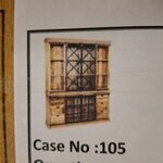 Buffetkast, mangohout