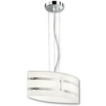 ca.28x Hanglamp Trio, Nikosia, Grijs / Chroom