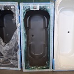 Ligbad, Xenz, Ibiza, Mat antraciet