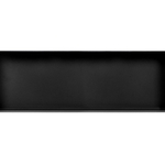 Looox Colour BoX Inbouwnis  90x30x10cm  RVS Zwart mat