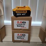 2x Accu 20V – 5.0Ah DCB200-50