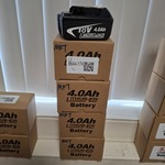 4x Accu 18V – 4.0Ah