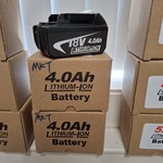 2x Accu 18V – 4.0Ah