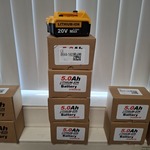 4x Accu 20V – 4.0Ah DCB200-50