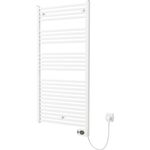 Plieger Elba Elektrische Handdoekradiator 126.2 cm x 60 cm  700W Wit