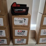 3x Accu 18V – 6.0Ah M18-60