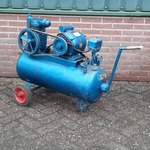 Nostalgische compressor J1S65, bouwjaar 1950