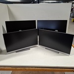 4x Monitor HP, E243, 2019