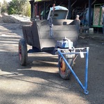 Nostalgische mestwagen