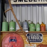 7x Nostalgische petroleum schenkkan