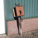 Waterpomp met zwengel