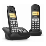 Gigaset AL220A Duo v2  Duo DECT Telefoon met antwoordapparaat  Zwart