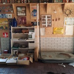 Diverse nostalgisch wanddecoratie