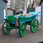Nostalgische boerenwagen bouwjaar 1902