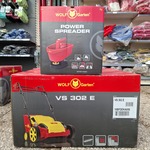 Elektrische verticuteermachine en strooier Wolf Garten