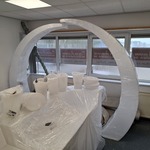 Boog met LED verlichting Wit