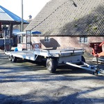 Schamelaanhangwagen Verdonk, VA-MA-SWZ, bouwjaar 2000