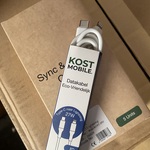 Ca. 400x Laadkabel, Kost Mobile, USB-C naar lightning