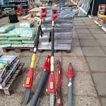 5x Accu tuingereedschap, Wolf Garten