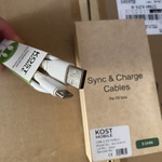 Ca. 700x Laadkabel, Kost Mobile, USB-A naar USB-C