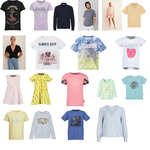 Ca. 684x Kinder-, dames- en herenmode, Vingino, Jack&Jones, Tom Tailor