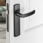 AXA Deurkrukset Curve klik blindschild Zwart