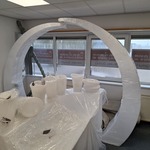 Boog met LED verlichting Wit