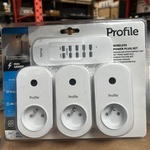 6x Draadloze stopcontact set Profile, Qnect