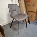 4x Eetkamerstoel Grijs