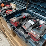 2x Set gereedschap in koffer met toebehoren Bosch, GSR 14.4V, GSR 18,