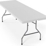 Draagbare en inklapbare tuintafel 183×76 Jago