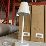 Ca. 15x Design tafellamp met wit licht in verschillende kleuren, dimba